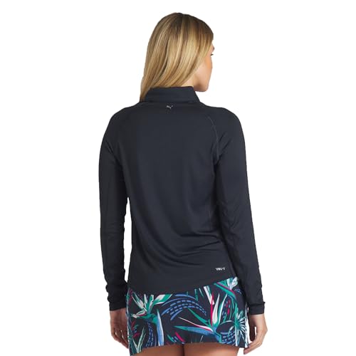 Veste PUMA You-v Solid 1/4 Zip extensible coupe athlétique