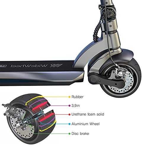 Wide Wheel Pro Electric Scooter For Adults-15Ah Battery,2*500W Motor,Up To 43 Miles Long Range,Max Speed 25 Mph Foldable Commuting Scooter #TOP3