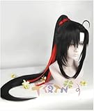QWIFCMJF DIOCOS Mo Dao Zu Shi Grandmaster of Demonic Cultivation Wei Wuxian Cosplay Wig for Halloween Party One Size C Wig