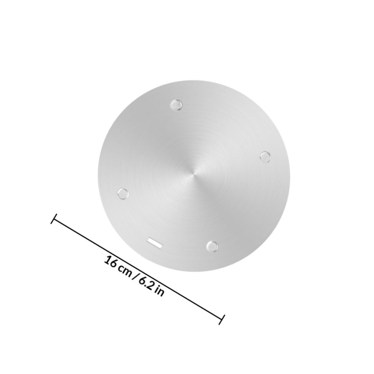 Alipis Placa Adaptadora 1 Set Difusor de Calor Calentamiento Rápido y Uniforme para Inducción de Acero Inoxidable y Aleación de para Cocina de Gas