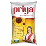 Priya Refined Sunflower Oil Pouch 850g