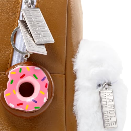 GREMLINS (GIZMO) Fashion Backpack - Luxury Faux Leather, Unique Lining, Matching Zipper Accessory, Inner & Outer Pockets, Fun Design, Lightweight & Durable, A Must-Have for Gremlins Fans3