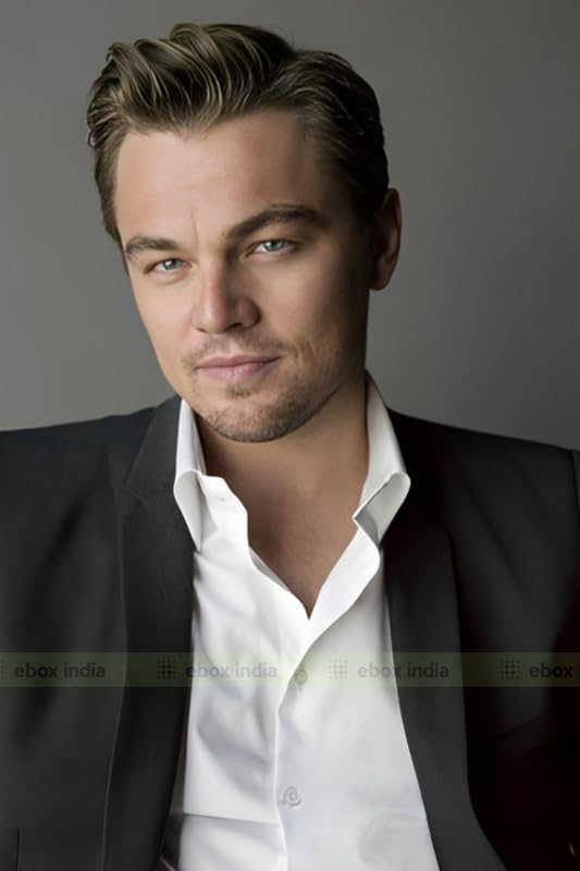 Poster of Leonardo DiCaprio Actor, Leonardo DiCaprio Posters for Room Wall Decortation, Size - 12 X 18 inches || EB ART 4233