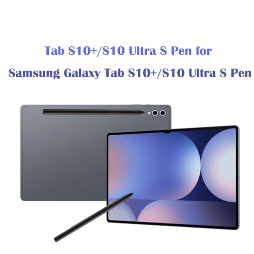 Image of Galaxy Tab S10+ /S10 Ultra S Pen Replacement for Samsung Galaxy Tab S10+ /S10 Ultra Stylus Touch S Pen, Tab S10+SPen for Samsung Galaxy Tab S10+ SPen with Free 5 Tips(WithoutBluetooth,Black)