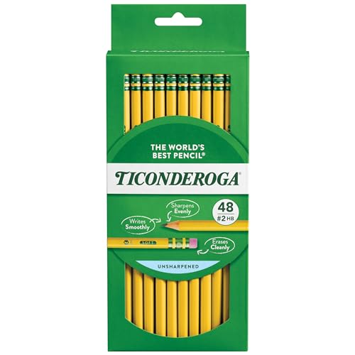 Lápices Ticonderoga HB Amarillos Paquete x288 miniatura 1