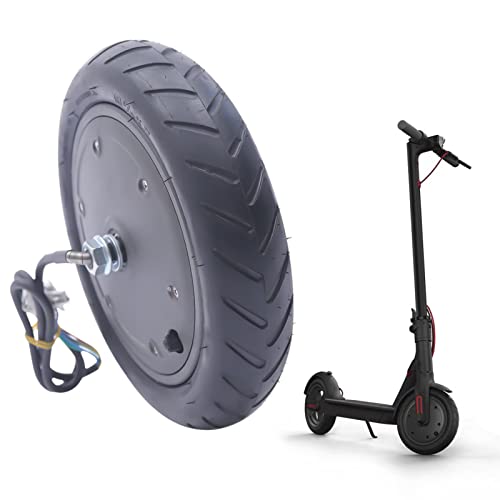 Scooter Motor, Wheel Brushless Motor, 36V Electric Scooter Motor Wheel Tire, Scooter Motor con neumáticos de goma maciza