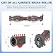 Brush Roller Replacement Kit Compatible with Shark DuoClean NV800, NV800W, NV801, NV801Q, NV803, UV810, HV380, HV380C, HV380W, HV381, HV381C, HV382, HV382BRN, HV383, HV384Q Vacuum Cleaner, 8.74IN