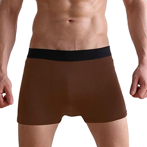 Black Men's 3-Pack Boxer Brief Stretch Boxer Trunk S4