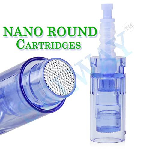 Image of SELWAY Ultima Derma Pen Replacement Disposable 12, 36 And NANO Pin Micro Needle Cartridge For A1 /A6 /M5 /M7 /N2 (Pack of 15, A6 Nano Round Needle)