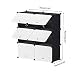 PREMAG Portable Organizador de Almacenamiento de Calzado Torre, Estantería de gabinete Modular...