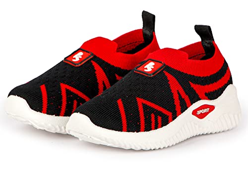 Image of Casual Shoes for 2 Years to 4 Years Kids Boys & Girls Abstract Non Woven Design Slip-On Light Weight Sneakers for Toddler