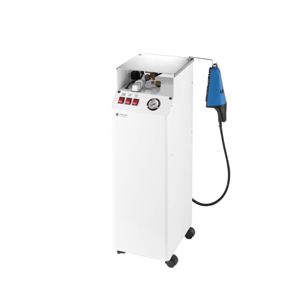 EOLO Spazzola a Vapore AV01 S RA Professionale a Ricarica Automatica Generatore di Vapore Stiro Verticale Orizzontale Caldaia in Rame Risparmio Energetico Anticalcare Garanzia 5 anni A++