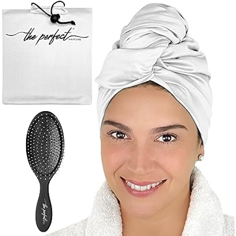 THE PERFECT HAIRCARE Hair Towel Wrap with Brush Cover