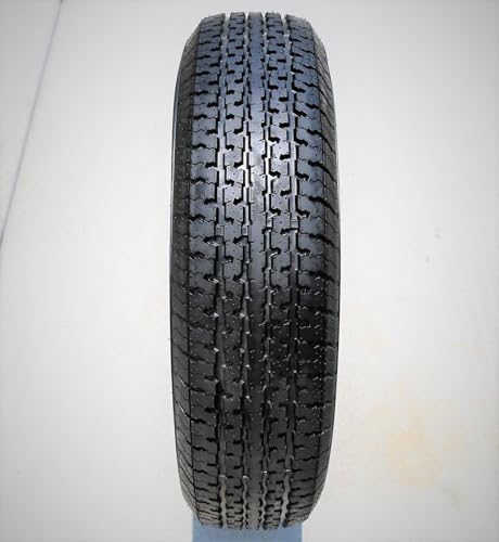 Set of 4 (FOUR) Transeagle ST Radial II Premium Trailer Radial Tires-ST205/75R15 205/75/15 205/75-15 111/106L Load Range E LRE 10-Ply BSW Black Side Wall