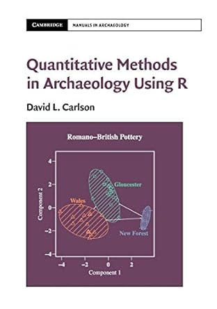 Amazon.com: Quantitative Methods in Archaeology Using R (Cambridge ...