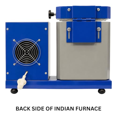 Image of Johnson Tools Electric Melting Furnace 2 Kg Capacity (220V) with MCB - Gold Silver Copper and other metal Jewellery Melting Furnace Machine for Goldsmith and Silversmith
