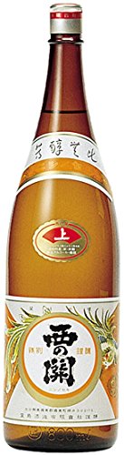 Amazon.co.jp: 西の関 上撰 [ 日本酒 大分県 1800ml ] : 食品・飲料・お酒