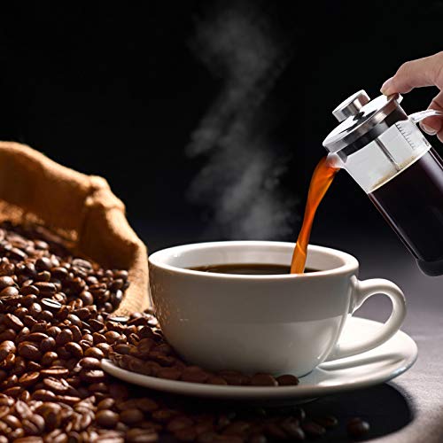 1pc cafeteira de aço inoxidável de alta pressão de cafeteira de pressão