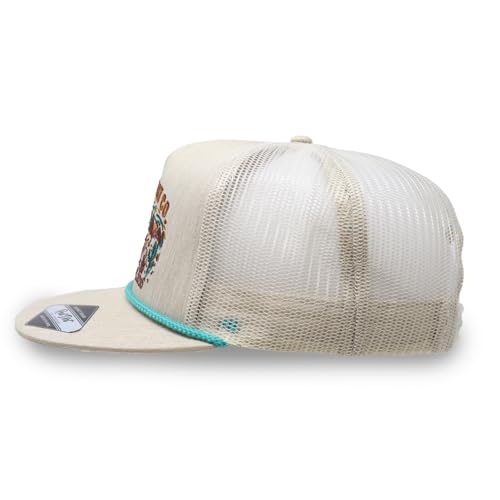 Image of Red Dirt Hat Company Southwest Adjustable Snapback Hat (Deserted - Stone)