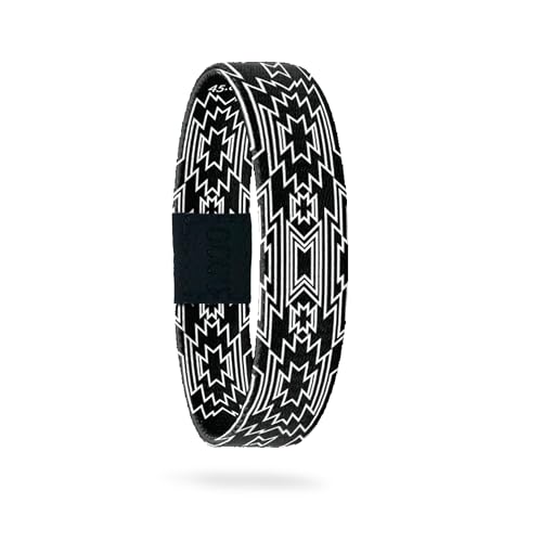 ZOX Interactive Bible Verse Bracelets God Is For Us | Compatible with iPhone & Android Scan for Daily Scripture Stretchy Elastic Wristband Fun Gift for Men Women & Teens (Medium)