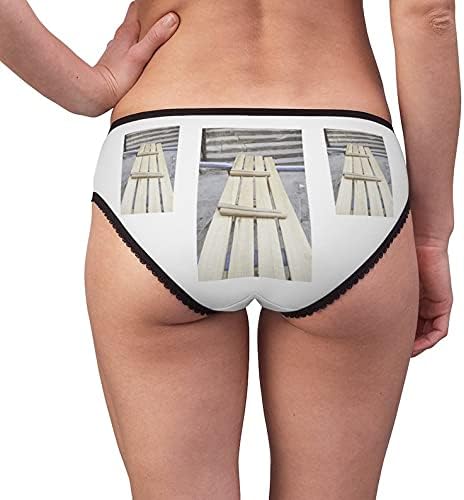 Wooden Xylophone Panties, Wooden Xylophone Underwear, Briefs, Cotton Briefs, Funny Underwear, Panties For Women