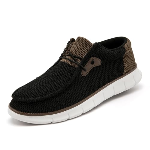 Image of EGMPDA Mens Slip on Loafers Boat Shoes Non Slip Walking Sports Shoes Driving Shoes Casual Office Shoes Gym Lightweight Comfortable Shoes