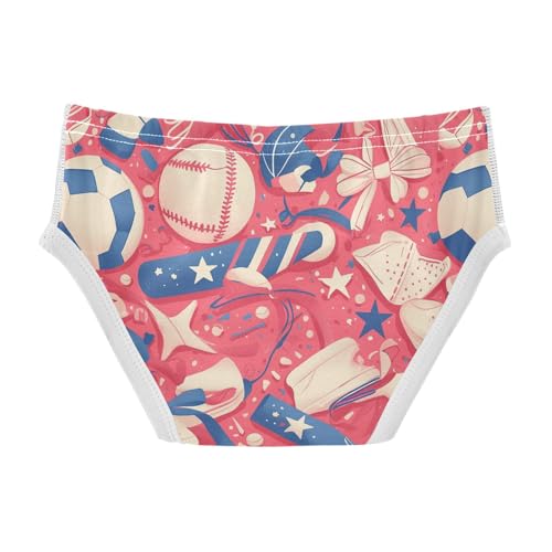 visesunny Boys Cotton Underwear America Football Soccer Field Hockey Printed Toddler Soft Training Briefs Size 2T-8Y for Kids2