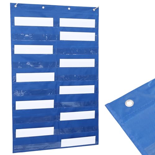 Organisateur mural transparent pour ranger le matériel éducatif et éviter le désordre