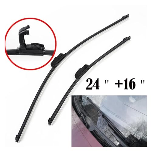 Balais d'essuie-glace Chevrolet Captiva silencieux | Essuyage sans trace avant et arrière - 3