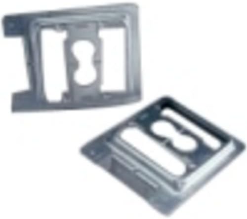 MP2S Mounting Bracket, 2-Gang, Low Voltage, Nail-On, Metallic
