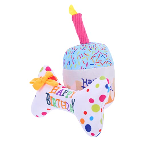 Yardwe 2 Peças De Brinquedo De Pelúcia Para Gatos Suprimentos Para Festa De Aniversário Com Tema De