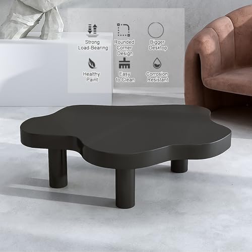 Table basse en forme de nuage montage facile pour salon design