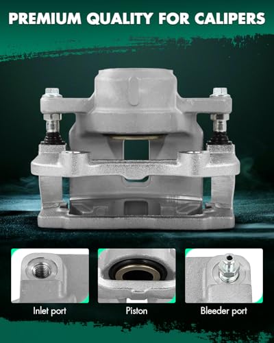 Image of SCITOO 18B4968 Front Right Disc Brake Caliper w /Bracket Fit For Chrysler For 300 2005-2011,For Dodge For Charger 2006-2011,For Dodge For Magnum 2005-2008, Single Piston
