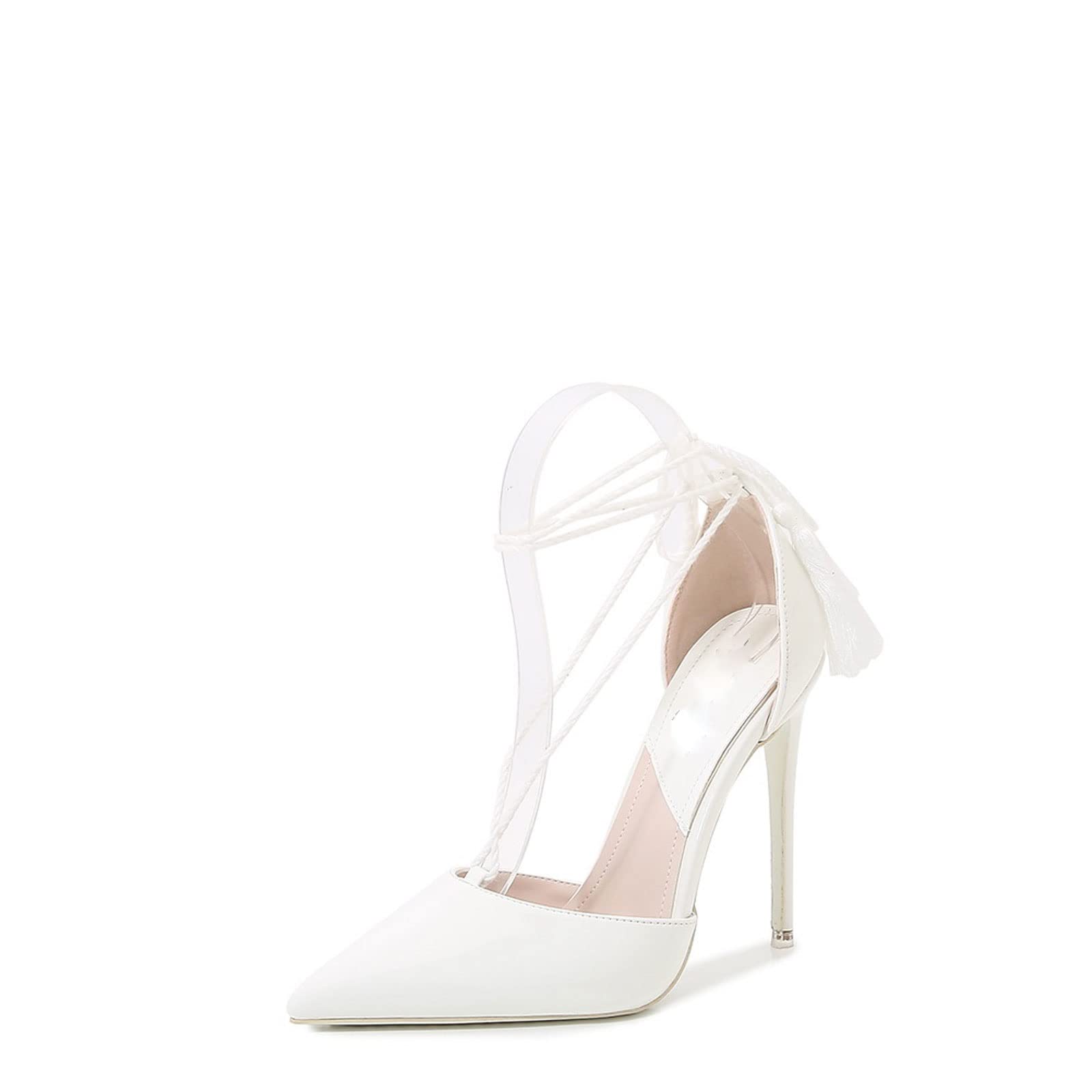 Buyup Heels For Women Cross Lace Up Womens High Heels Desertcart