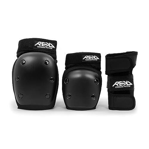 REKD Herren Protektor Zubehör Heavy Duty Triple Pad Set, Schwarz