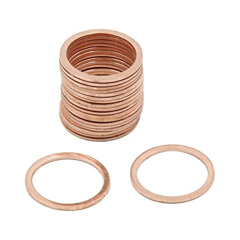 Rondelles en cuivre sourcing map 17mm Cover