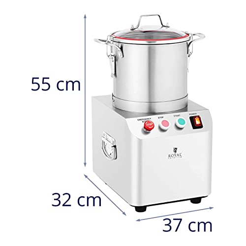 Foto von Royal Catering RCBC-6.1 Tischkutter 1400 U/min 6 l Küchenkutter Kutter Küchenmaschine