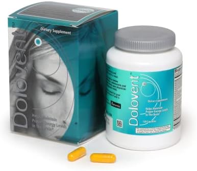 Linpharma Dolovent Magnesium, B2, CoQ10 Dietary Supplement for Brain Health- 1 Bottle