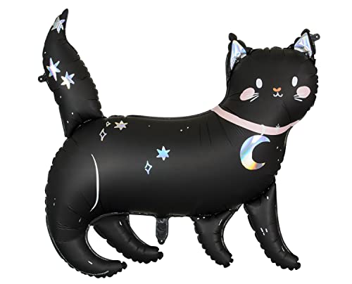 8 Stück Katzen Luftballons XXL - Folienballons Set Für Geburtstagsparty
