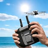 Silicone Protective Cover Case Sleeve for DJI RC 2 Remote Controller, Shockproof Scratch-Resistant Dustproof Grip Sleeve, Compatible with DJI Mini 4 Pro / Air 3 / Neo / Flip Fly More Combo Controller Accessories (Black)