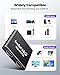 avedio links HDMI Splitter 1 in 2 Out 4K@60Hz [with 4 ft HDMl Cable], Aluminum Alloy 4K HDMI Splitter Copy 2 Same Screen (Not Extend), 1x2 Hdmi 2.0 Splitters Support HDCP 1.4(Dark Black)