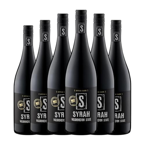 Upper Case S Syrah 75 cl – Pack de 6 Botellas de Vino Tinto Upper Case S Syrah 75 cl – Pack de 6 Botellas de Vino Tinto
