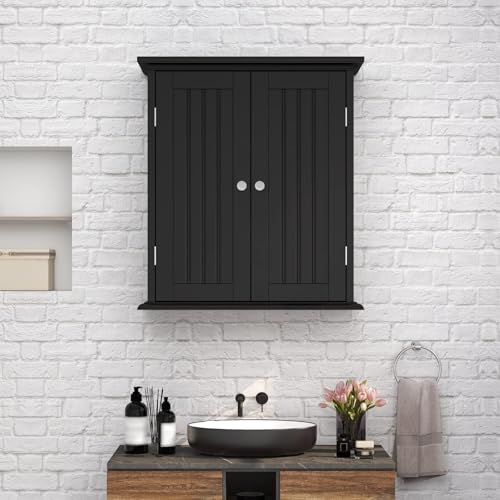 image for ChooChoo Bathroom Wall Cabinet, Over The Toilet Space Saver Storage Ca