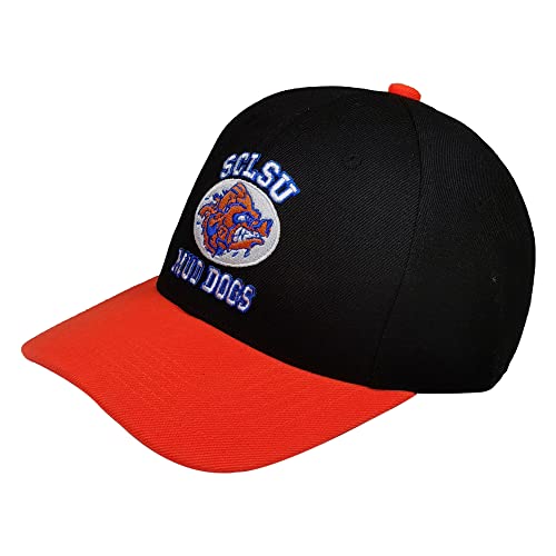 Dekeke Men's #9 The Waterboy 50th Anniversary Mud Dogs Hats,Bourbon Bowl Bobby Boucher Adjustable Baseball Caps Black