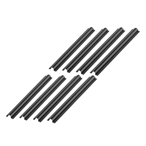 MALUGOGO Cubierta Protectora de Cables para Coche 8 Piezas, Clips Organizadores de Cables de Datos Resistentes a Abrasión y Químicos, Funda Oculta para Gestión y Orden en Vehículo