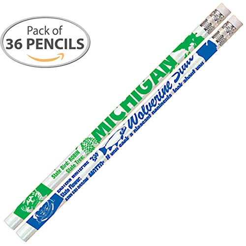 Express Pencils D2384 Michigan - 36 lápices miniatura 2