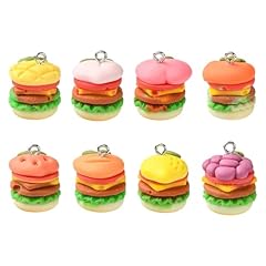 Fruit Hamburger Charms_30 pcs