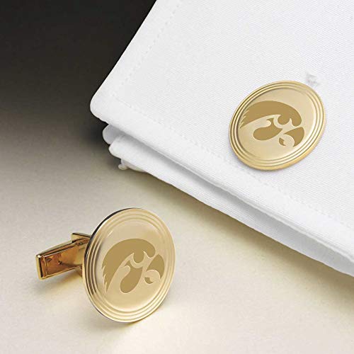 University of Iowa 14K Gold Cufflinks