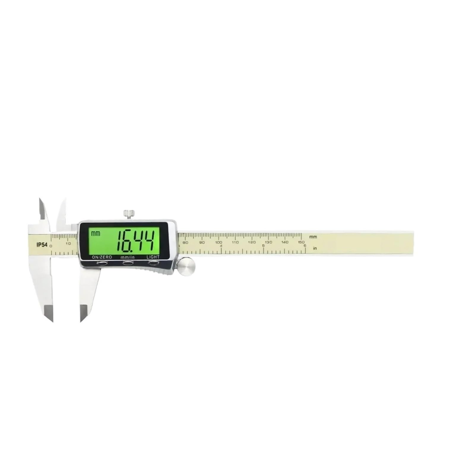 Suwmiarka cyfrowa podświetlenie cyfrowy suwmiarka z noniuszem 150/200/300 mm/6 cali suwmiarka elektroniczna ze stali nierdzewnej z dużym LCD calowym / metrycznym narzędziem pomiarowym (0-200 mm