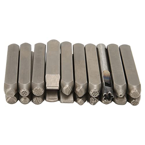 Jewelry Stamp Set Exquisite Steel Chisel Carving Tools for Engraving